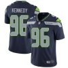 Nike Seattle Seahawks #96 Cortez Kennedy Steel Blue Team Color Stitched NFL Vapor Untouchable Limited Jersey