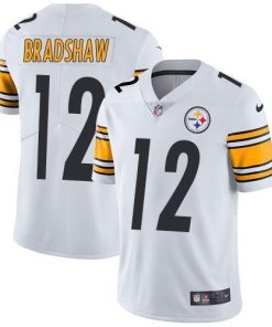 Nike Steelers #12 Terry Bradshaw White Stitched NFL Vapor Untouchable Limited Jersey