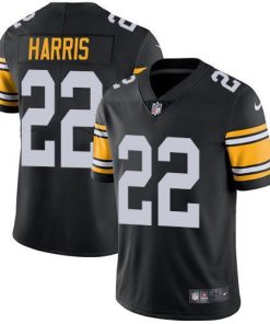 Nike Steelers #22 Najee Harris Black Alternate Stitched NFL Vapor Untouchable Limited Jersey