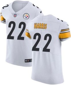 Nike Steelers #22 Najee Harris White Stitched NFL New Elite Jersey