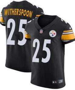 Nike Steelers #25 Ahkello Witherspoon Black Team Color Stitched NFL Vapor Untouchable Elite Jersey