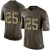 Nike Steelers #25 Ahkello Witherspoon Green Stitched NFL Limited 2015 Salute To Service Jersey