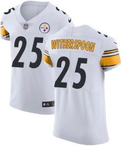Nike Steelers #25 Ahkello Witherspoon White Stitched NFL Vapor Untouchable Elite Jersey