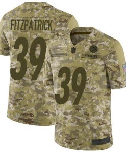 Nike Steelers #39 Minkah Fitzpatrick Camo Stitched NFL Limited 2018 Salute To Service Jersey