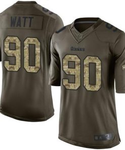 Nike Steelers #90 T. J. Watt Green Stitched NFL Limited 2015 Salute To Service Jersey