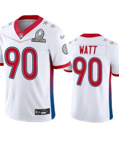 Nike Steelers #90 T.J. Watt NFL 2022 AFC Pro Bowl Game Jersey White