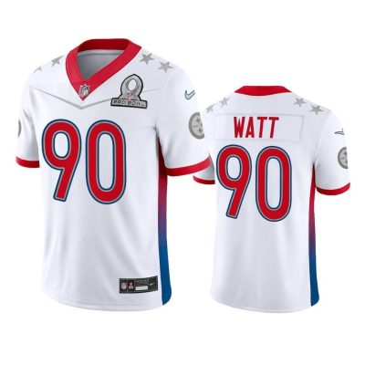 Nike Steelers #90 T.J. Watt NFL 2022 AFC Pro Bowl Game Jersey White