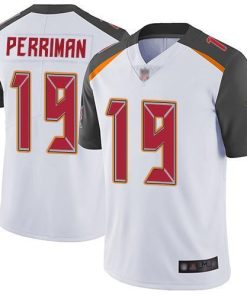 Nike Tampa Bay Buccaneers #19 Breshad Perriman White Stitched NFL Vapor Limited Jersey