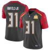 Nike Tampa Bay Buccaneers #31 Antoine Winfield Jr. Gray Super Bowl LV Champions Patch Stitched NFL Limited Inverted Legend Jersey