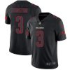 Nike Tampa Bay Buccaneers #3 Jameis Winston Black Stitched NFL Limited Rush Impact Jersey