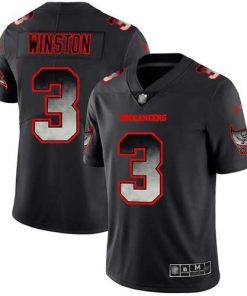 Nike Tampa Bay Buccaneers #3 Jameis Winston Black Stitched NFL Vapor Untouchable Limited Smoke Fashion Jersey
