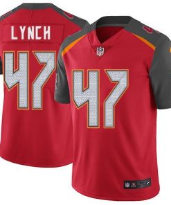 Nike Tampa Bay Buccaneers #47 John Lynch Red Team Color Stitched NFL Vapor Untouchable Limited Jersey