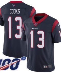 Nike Texans #13 Brandin Cooks Navy Blue Team Color Stitched NFL 100th Season Vapor Untouchable Limited Jersey