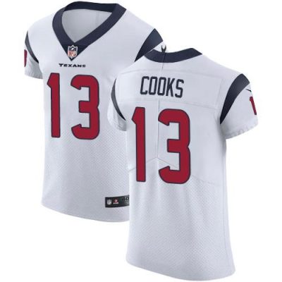 Nike Texans #13 Brandin Cooks White Stitched NFL New Elite Jersey