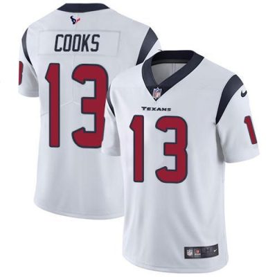 Nike Texans #13 Brandin Cooks White Stitched NFL Vapor Untouchable Limited Jersey