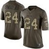 Nike Texans #24 Derek Stingley Jr. Green Stitched NFL Limited 2015 Salute To Service Jersey