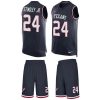 Nike Texans #24 Derek Stingley Jr. Navy Blue Team Color Stitched NFL Limited Tank Top Suit Jersey