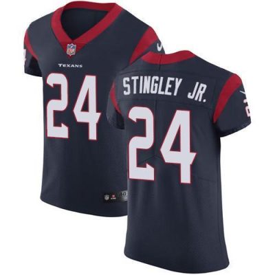 Nike Texans #24 Derek Stingley Jr. Navy Blue Team Color Stitched NFL Vapor Untouchable Elite Jersey