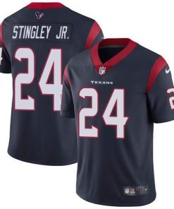 Nike Texans #24 Derek Stingley Jr. Navy Blue Team Color Stitched NFL Vapor Untouchable Limited Jersey