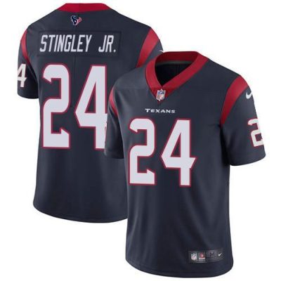 Nike Texans #24 Derek Stingley Jr. Navy Blue Team Color Stitched NFL Vapor Untouchable Limited Jersey