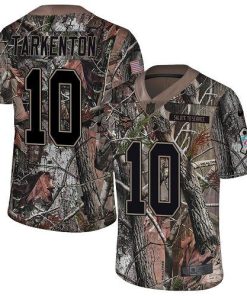 Nike Vikings #10 Fran Tarkenton Camo Stitched NFL Limited Rush Realtree Jersey