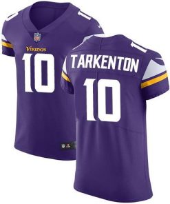Nike Vikings #10 Fran Tarkenton Purple Team Color Stitched NFL Vapor Untouchable Elite Jersey
