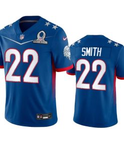 Nike Vikings #22 Harrison Smith NFL 2022 NFC Pro Bowl Game Jersey Royal