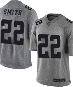 Nike Vikings #22 Harrison Smith Gray Stitched NFL Limited Gridiron Gray Jersey