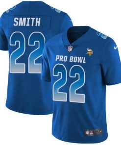 Nike Vikings #22 Harrison Smith Royal Stitched NFL Limited NFC 2019 Pro Bowl Jersey