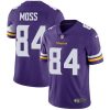 Nike Vikings #84 Randy Moss Purple Team Color Stitched NFL Vapor Untouchable Limited Jersey