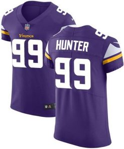 Nike Vikings #99 Danielle Hunter Purple Team Color Stitched NFL Vapor Untouchable Elite Jersey