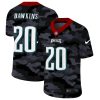 Philadelphia Eagles #20 Brian Dawkins Nike 2020 Black CAMO Vapor Untouchable Limited Stitched NFL Jersey