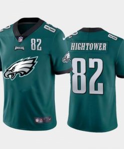 Philadelphia Philadelphia Eagles #82 John Hightower Green Nike Big Team Logo Player Vapor Limited NFL Jersey