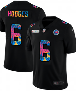 Pittsburgh Pittsburgh Steelers #6 Devlin Hodges Nike Multi-Color Black 2020 NFL Crucial Catch Vapor Untouchable Limited Jersey