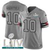 San Francisco 49ers #10 Jimmy Garoppolo Nike Gray Super Bowl LIV 2020 Gridiron II Vapor Untouchable Limited NFL Jersey