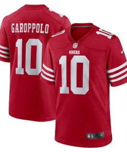 San Francisco 49ers #10 Jimmy Garoppolo Nike 2022 Player Game Jersey - Scarlet