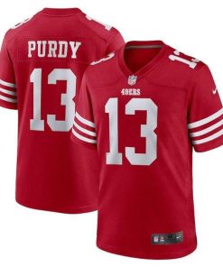 San Francisco 49ers #13 Brock Purdy Nike 2022 Player Game Jersey - Scarlet