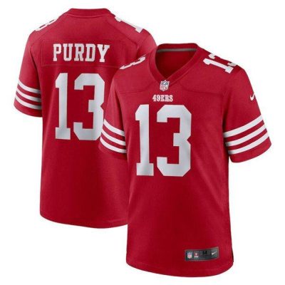 San Francisco 49ers #13 Brock Purdy Nike Player Game Jersey - Scarlet