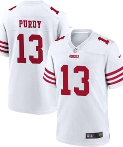 San Francisco 49ers #13 Brock Purdy Nike 2022 Player Game Jersey - White