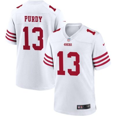 San Francisco 49ers #13 Brock Purdy Nike Player Game Jersey - White