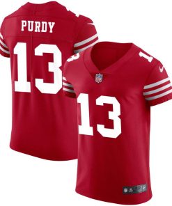San Francisco 49ers #13 Brock Purdy Scarlet Nike 2022-23 Authentic Stitched NFL Vapor Untouchable Elite Jersey