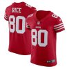 San Francisco 49ers #80 Jerry Rice Scarlet Nike Men's 2022-23 Authentic Stitched NFL Vapor Untouchable Elite Jersey
