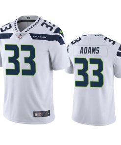 Seattle Seahawks #33 Jamal Adams Nike White Vapor Untouchable Limited Stitched NFL Jersey