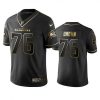Seattle Seahawks #76 Duane Brown Stitched NFL Vapor Untouchable Limited Black Golden Jersey