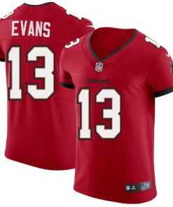 Tampa Bay Buccaneers #13 Mike Evans Nike Red Vapor Elite Jersey