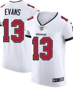 Tampa Bay Buccaneers #13 Mike Evans Nike White Vapor Elite Jersey