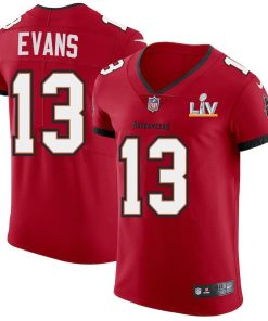 Tampa Bay Buccaneers #13 Mike Evans Super Bowl LV Bound Nike Red Vapor Elite Jersey