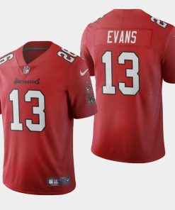 Tampa Bay Buccaneers #13 Mike Evans Red Nike 2020 Vapor Limited NFL Jersey