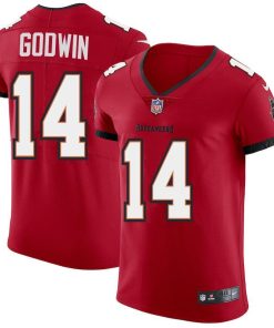 Tampa Bay Buccaneers #14 Chris Godwin Nike Red Vapor Elite Jersey