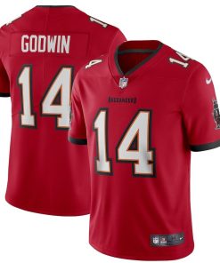 Tampa Bay Buccaneers #14 Chris Godwin Nike Red Vapor Limited Jersey